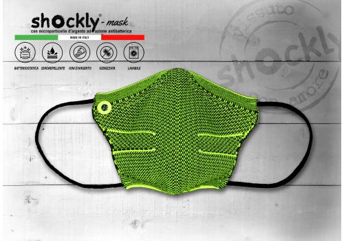 SHOCKLY MASK YELLOW-BLACK