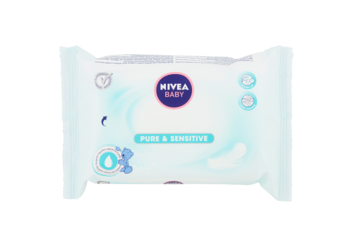 Nivea Baby Pure&Sensitive 63 salviette