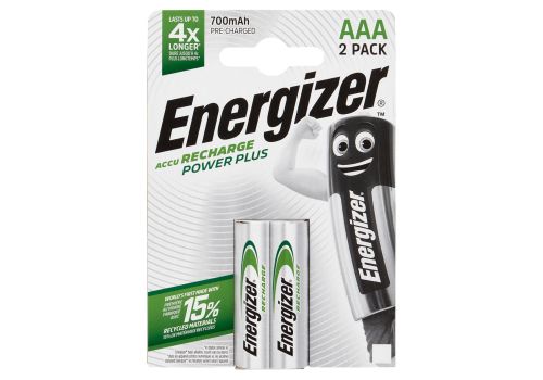 Energizer Accu Recharge Power Plus batteria ricaricabile AAA 700mah 2 pezzi