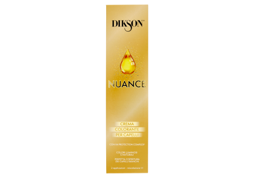 Dikson Nuance 8N-8.0 biondo chiaro crema colorante per capelli 2 applicazioni 100ml