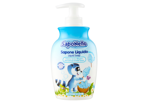 SapoNello sapone liquido zucchero filato formula no lacrime 300ml