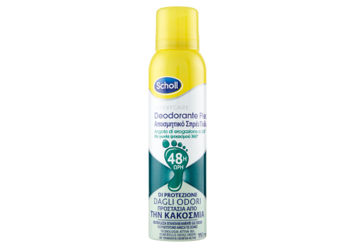 Scholl ExpertCare deodorante piedi 48 ore di protezione dai cattivi odori spray 150ml