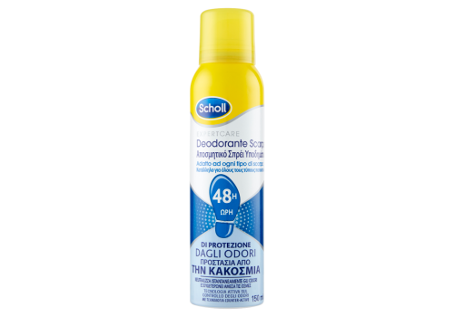 Scholl ExpertCare deodorante scarpe 48 ore di protezione dai cattivi odori spray 150ml