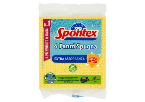 Spontex panni spugna 4 pezzi