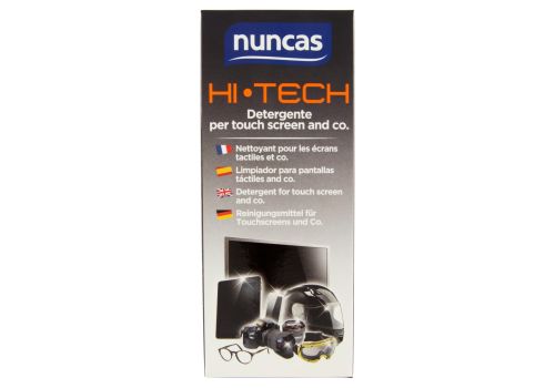 Nuncas Hi-tech detergente delicato per touch screen and co. spray 100ml