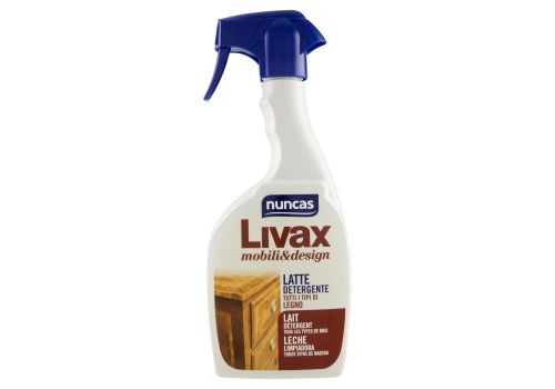 Nuncas Livax mobili & design latte detergente per tutti i tipi di legno 500ml