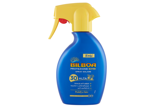 Bilboa Bimbi Spf 30 protezione alta spray solare 250ml