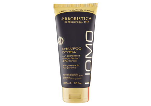 L'Erboristica Uomo shampoo doccia energizzante e rinvigorente 200ml