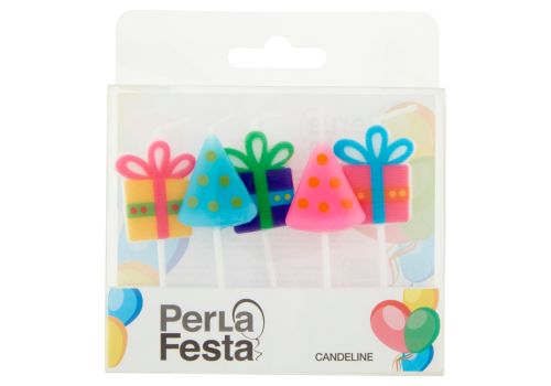 PerLa Festa candeline gift 5 pezzi