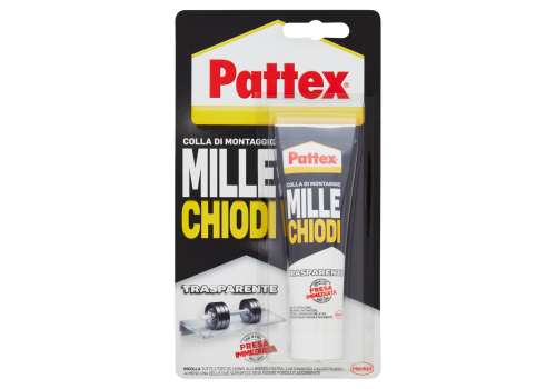 Pattex millechiodi colla di montaggio trasparente 40 grammi