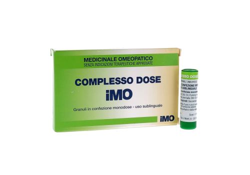 COMPLESSO DOSE GLOBULI 4 TUBI MONODOSE