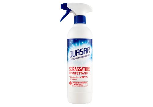 Quasar sgrassatore disinfettante efficacia professionale spray 580ml