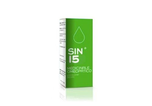 Sin 15 medicinale omeopatico gocce orali 50ml