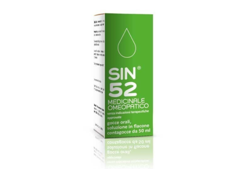 Sin 52 gocce orali 50ml