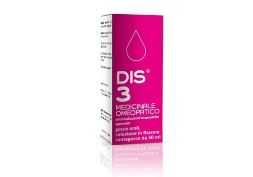 Dis 3 rimedio omeopatico gocce orali 50ml