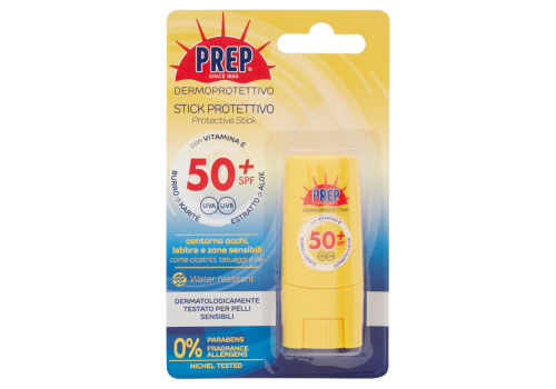 Prep Dermoprotettivo Spf 50+ stick protettivo contorno occhi labbra e zone sensibili 9ml