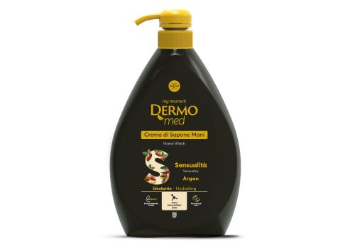 Dermomed crema di sapone mani argan sapone liquido 1 litro 