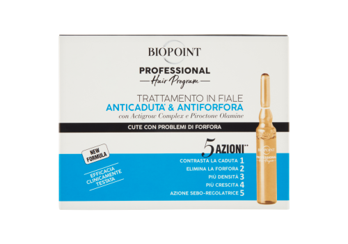 Biopoint Professional Hair Program trattamento in fiale anticaduta & antiforfora 10 x 7ml