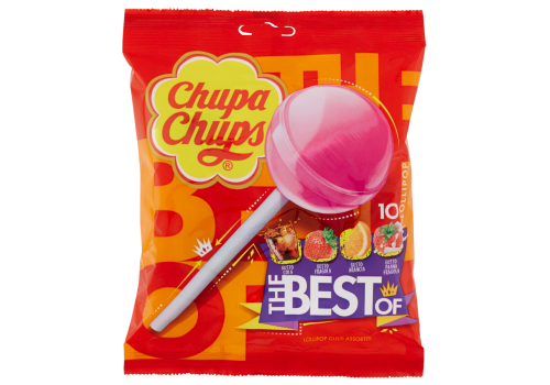 Chupa Chups The Best Of gusti Assortiti 10 lollipops x 12 grammi