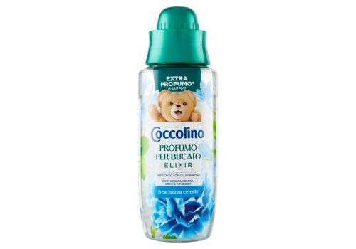 Coccolino profumo per bucato elixir freschezza celeste 342ml