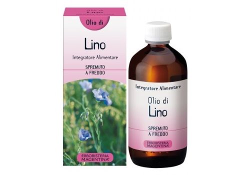 Olio di Lino spremuto a freddo per il sostegno del metabolismo dei lipidi soluzione orale 250ml 