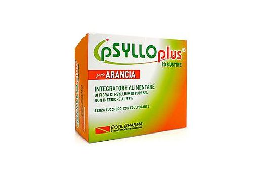 Psyllo Plus gusto arancia integratore per il benessere intestinale 20 bustine