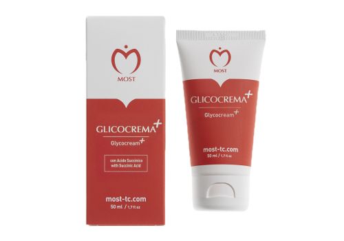 Most Glicocrema+ con acido succinico crema triacida per pelle ispessita e indurita 50ml