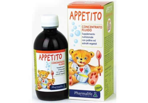 Appetito concentrato fluido supplemento nutrizionale con polline ed estratti vegetali 200ml