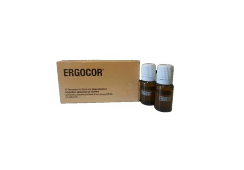 Ergocor integratore ad azione tonica 10 flaconcini 10ml