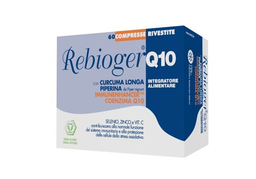 Rebioger Q10 integratore per il benessere del sistema immunitario 60 compresse