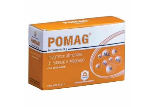 Pomag Minerale integratore di potassio e magnesio 14 bustine