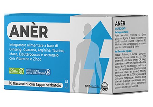 Anèr integratore ad azione tonica 10 flaconcini 10ml