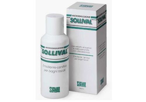 Sollival emolliente lenitivo per bagni locali microemulsione 125ml