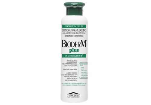 Bioderm plus detergente con antibatterico 250ml