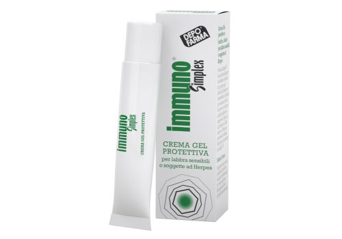 Immuno Simplex crema gel protettiva per labbra sensibili soggette ad herpes 8ml