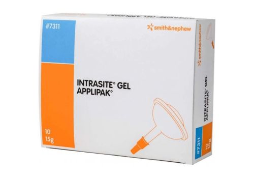 Intrasite Gel Applipak medicazione avanzata 10 pezzi 15 grammi