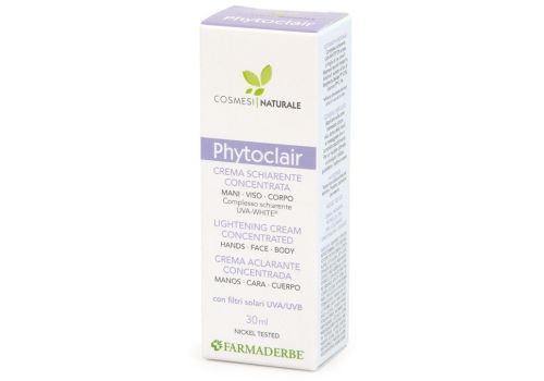 Phytoclair crema schiarente concentrata per mani viso e corpo 30ml