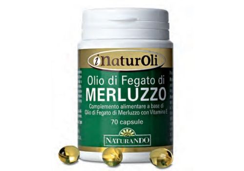 Inaturoli Olio di fegato di merluzzo 70 capsule