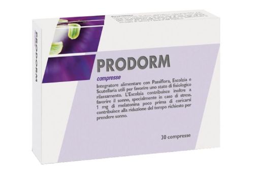 Prodorm integratore per il riposo notturno 30 capsule