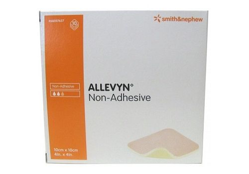 Allevyn Non Adhesive cerotti 10cm x 10cm 10 pezzi