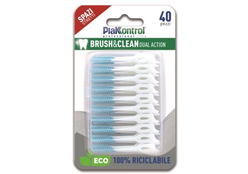 PLAKKONTROL BRUSH&CLEAN 40PZ