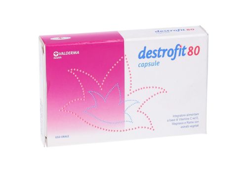 Destrofit 80 integratore per la menopausa 20 capsule