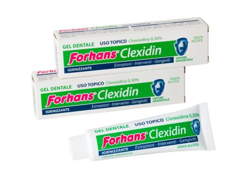 Forhans Clexidin gel dentale protettivo e lenitivo 30ml