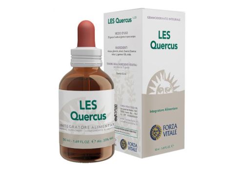 LES Quercus Peduncolata integratore per il sistema immunitario gocce orali 50ml