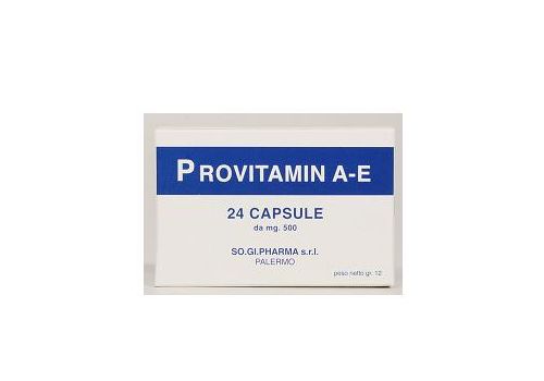 Provitamin A-E integratore di vitamine 24 capsule