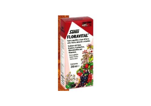 Floravital integratore di ferro con vitamine soluzione orale 250ml