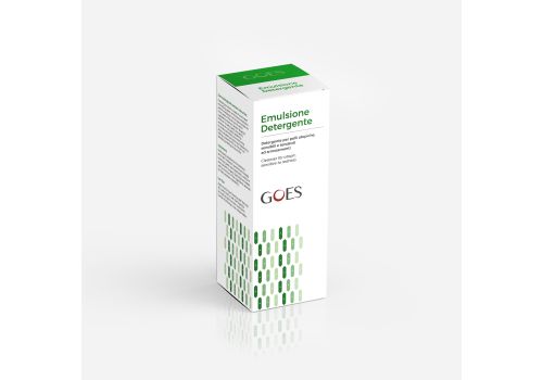 Goes emulsione detergente senza profumo per pelle sensibile 150ml