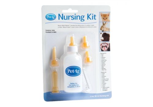 Nursing kit con biberon 60ml con tettarella e scovolino