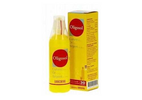 OLIGOSOL LABCATAL RAME ORO ARGENTO GOCCE