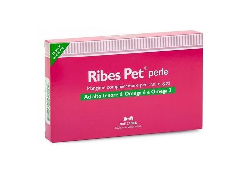 Ribes Pet mangime complementare per il supporto della funzione dermica di cani e gatti 30 perle